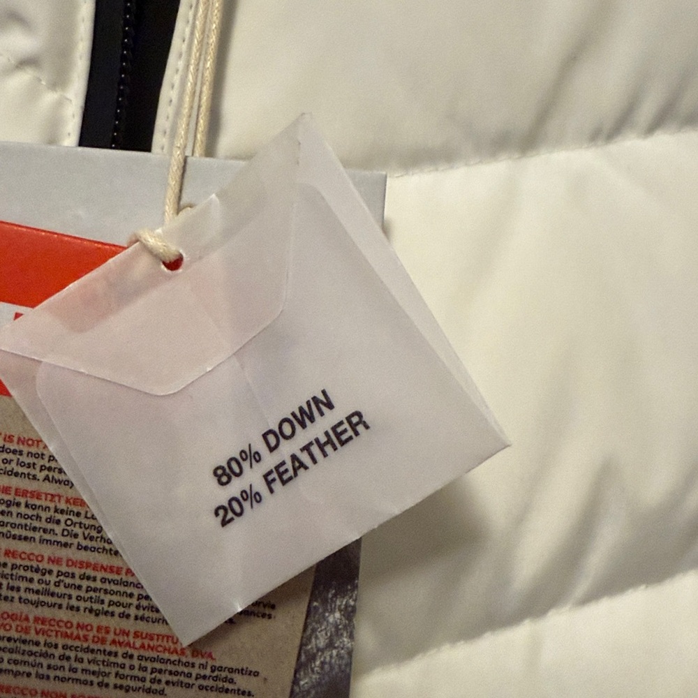 Zara White and Black Ski Jacket - Picture 6 of 8